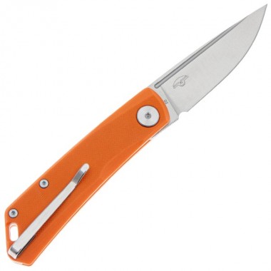 Нож складной Real Steel Luna Lite Orange G10, клинок D2, 7см